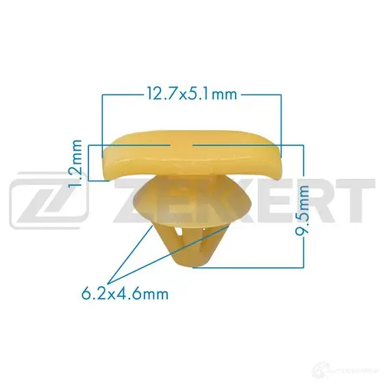 Клипса ZEKKERT BN 0HB 1440207270 BE-2515
