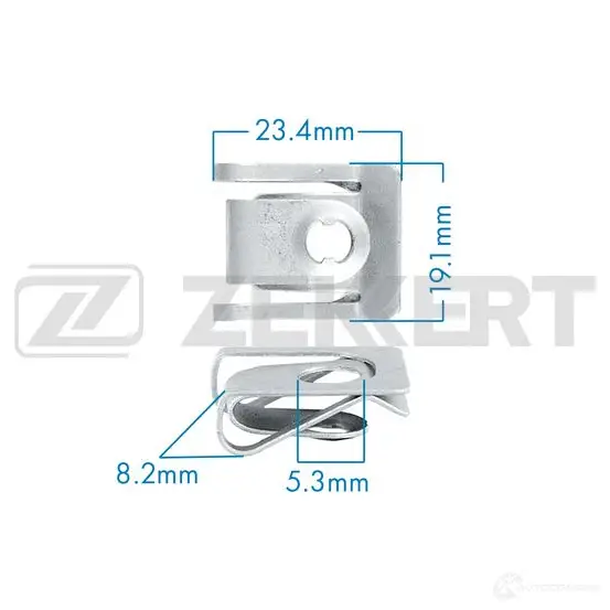 Клипса ZEKKERT BE-2446 1440207287 E 0DU8