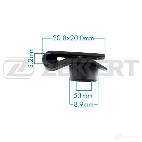 Клипса ZEKKERT BE-2402 DIZ S5UW 1440207297