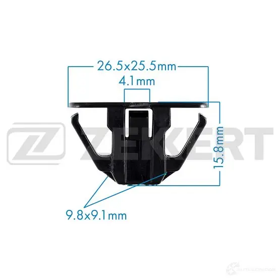 Клипса ZEKKERT BE-2339 34ZGVN 2 1440207323