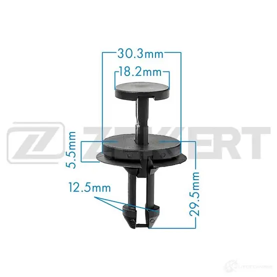 Клипса ZEKKERT 1440207357 P I9EWX BE-2226