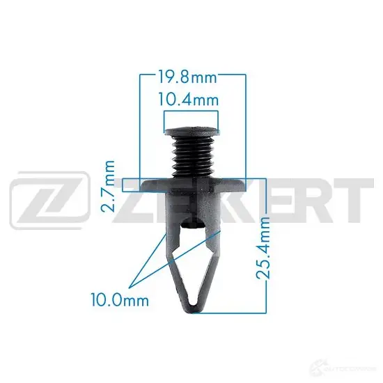 Клипса ZEKKERT TNJ0 WN 1440207366 BE-2200