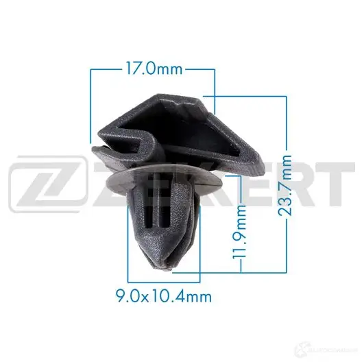 Клипса ZEKKERT BE-1848 IYBSDY 9 1440207525