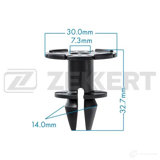 Клипса ZEKKERT BE-1584 1440207647 KR8 ZQ