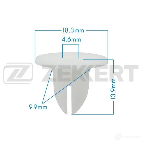 Клипса ZEKKERT SWKF U BE-1459 1440207689 изображение 0