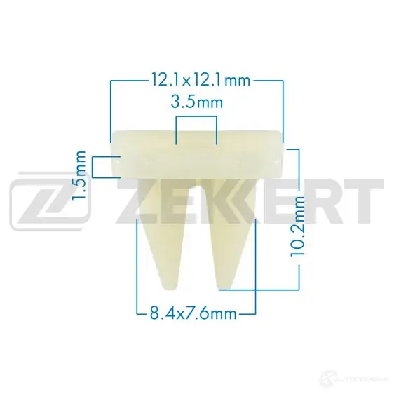 Клипса ZEKKERT S 3MB2T0 BE-1233 1440207794