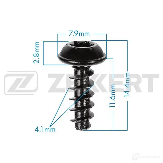 Клипса ZEKKERT BE-1226 1440207800 4OE YHPP