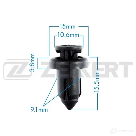 Клипса ZEKKERT BE-1066 1440207889 4 PBIJH