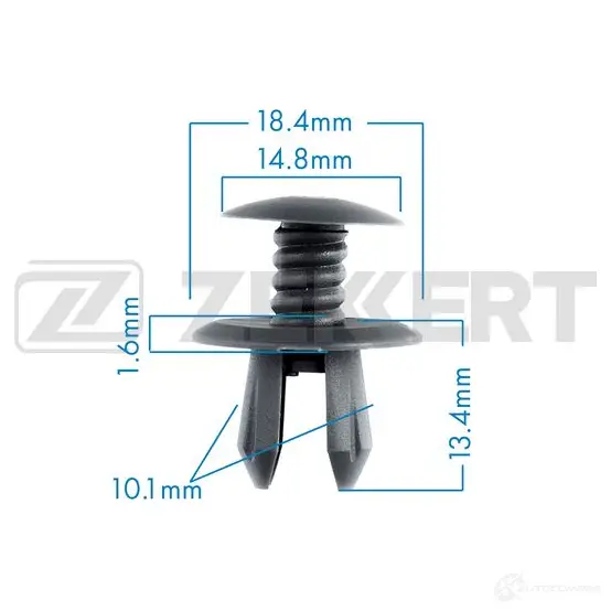 Клипса ZEKKERT 41 Y4X0 1440207903 BE-1034