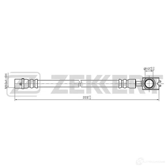 Тормозной шланг ZEKKERT 1440208383 5AD RCUB BS-9243