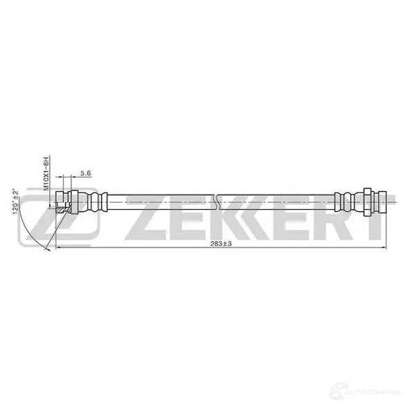 Тормозной шланг ZEKKERT BS-9388 XEU VMH 1440208390 изображение 0