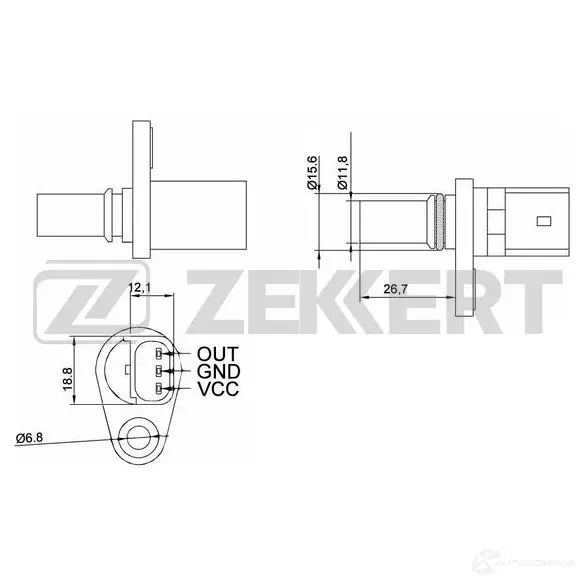 Блок управления двигателем ZEKKERT P63 76PD 1440209253 SE-5000 изображение 0