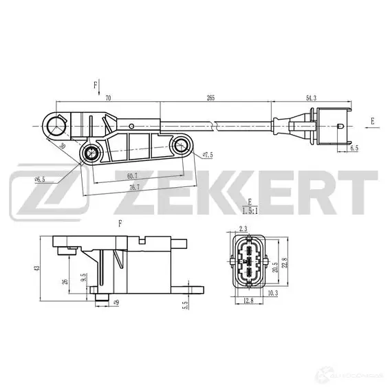 Блок управления двигателем ZEKKERT SE-5032 1440209257 N3FLU3 F изображение 0