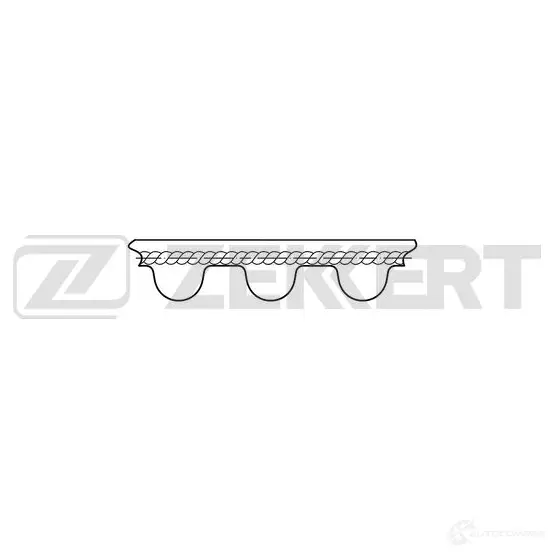 Ремень ГРМ ZEKKERT U30TIA W 1440209495 ZR-1021