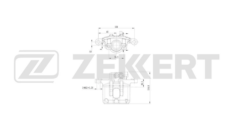 Тормозной суппорт Zekkert 1441335732 OHSG GB0 BS-8337 4255822801960 - Изображение 1