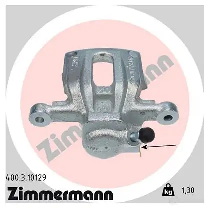 Тормозной суппорт ZIMMERMANN 906458 400310129 W 8BXT1T