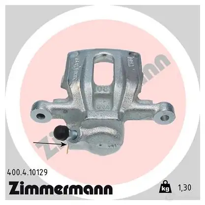 Тормозной суппорт ZIMMERMANN GJ4 PU8W 400410129 906614