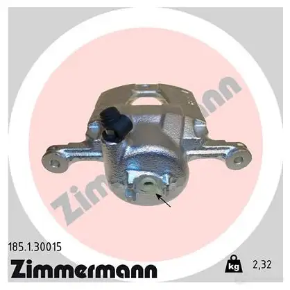 Тормозной суппорт ZIMMERMANN 185130015 904655 P M8342 изображение 0