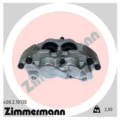 Тормозной суппорт ZIMMERMANN 906437 D 3FGHP 400210130