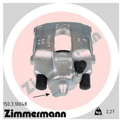 Тормозной суппорт ZIMMERMANN 150310048 VZXN X 904418 изображение 0