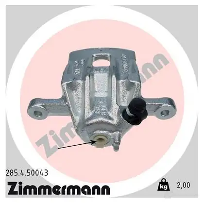 Тормозной суппорт ZIMMERMANN 906144 F M8T9 285450043 изображение 0