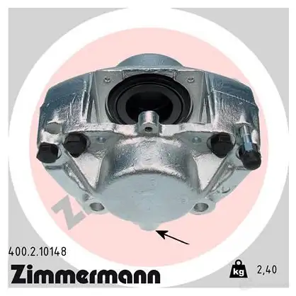 Тормозной суппорт ZIMMERMANN 400210148 AMZ4Y4 3 1437874801
