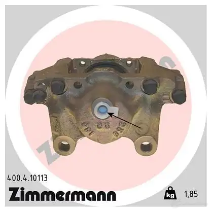 Тормозной суппорт ZIMMERMANN 906608 400410113 1WX IUY изображение 0