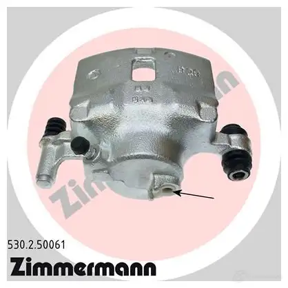 Тормозной суппорт ZIMMERMANN 530250061 JA1 IG 907163 изображение 0