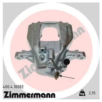 Тормозной суппорт ZIMMERMANN 400410082 0 LS30 906601