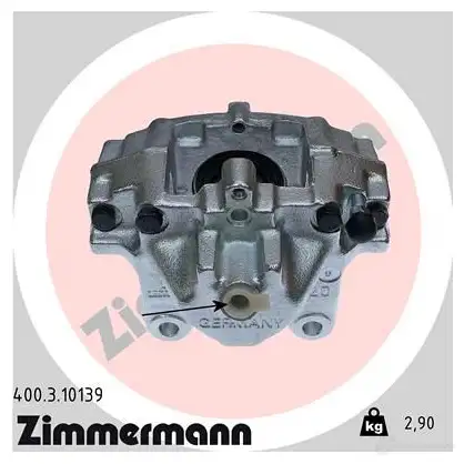 Тормозной суппорт ZIMMERMANN 906460 0 7171S 400310139