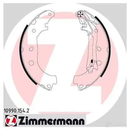 Тормозные колодки комплект ZIMMERMANN 109901542 S6HP DB 904204 изображение 0