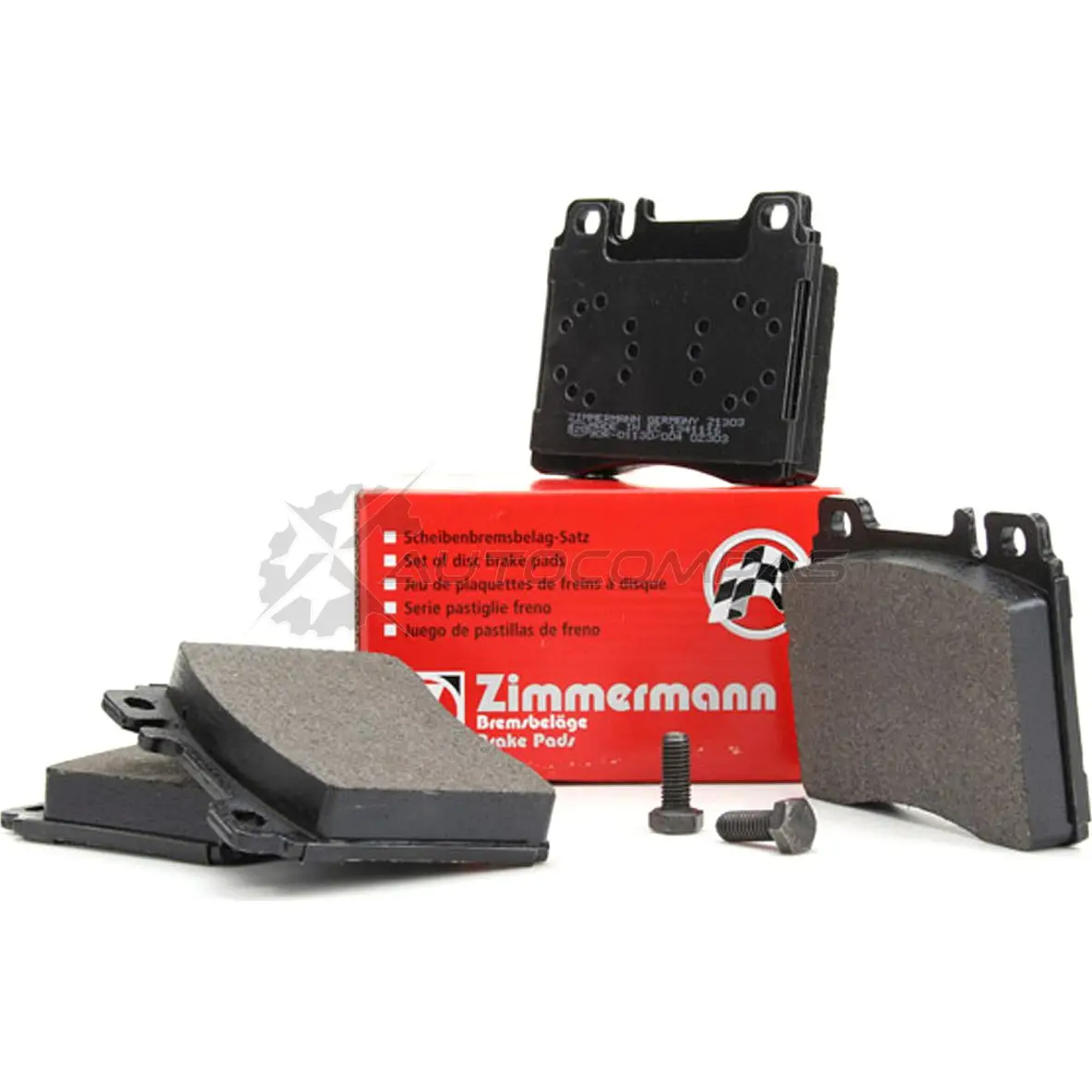 Тормозные колодки комплект ZIMMERMANN 2130 3 904907 213031881 HIYU1ZT
