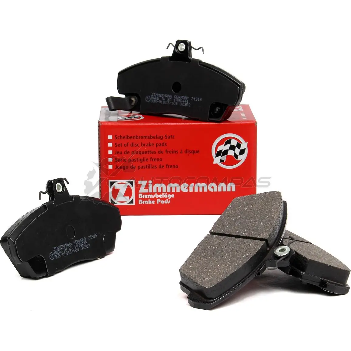 Тормозные колодки комплект ZIMMERMANN 904949 215151751 2151 5 21516