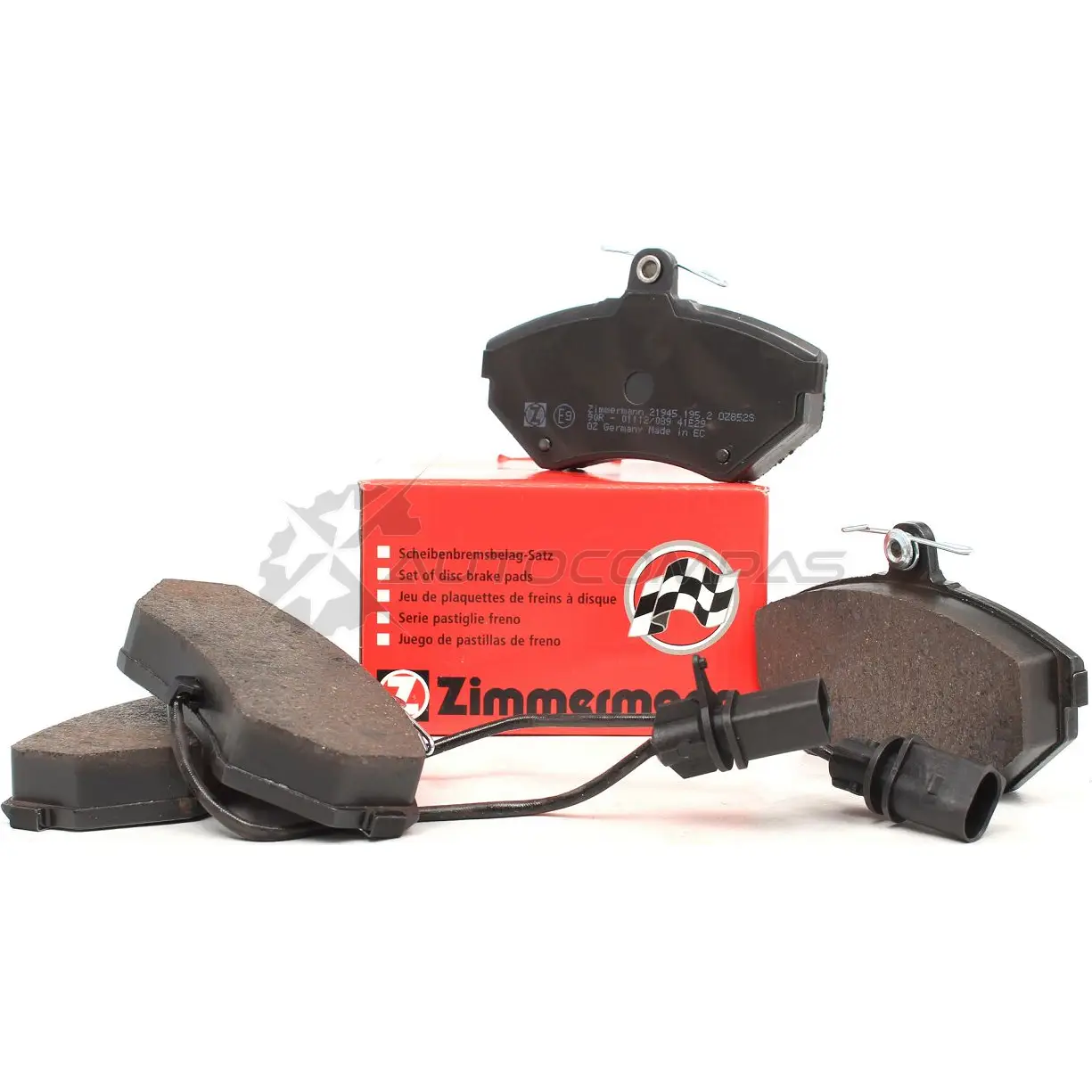 Тормозные колодки комплект ZIMMERMANN 219451952 23393 905051 21 945