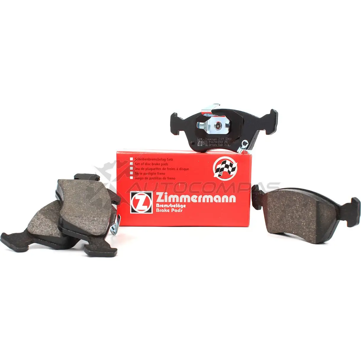 Тормозные колодки комплект ZIMMERMANN 21976 21 975 219751801 905056