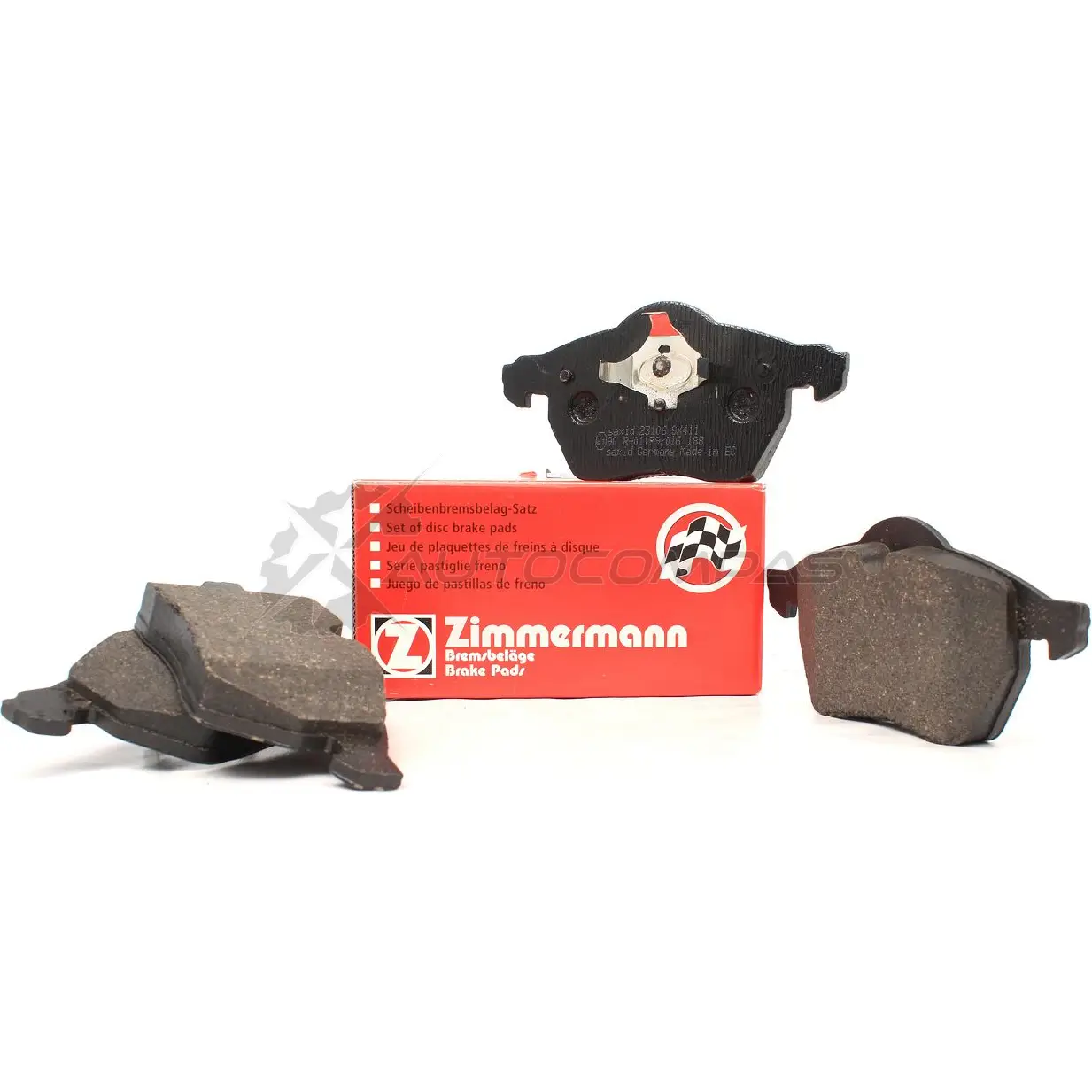 Тормозные колодки комплект ZIMMERMANN 23106 231061901 2067 6 905185 изображение 0