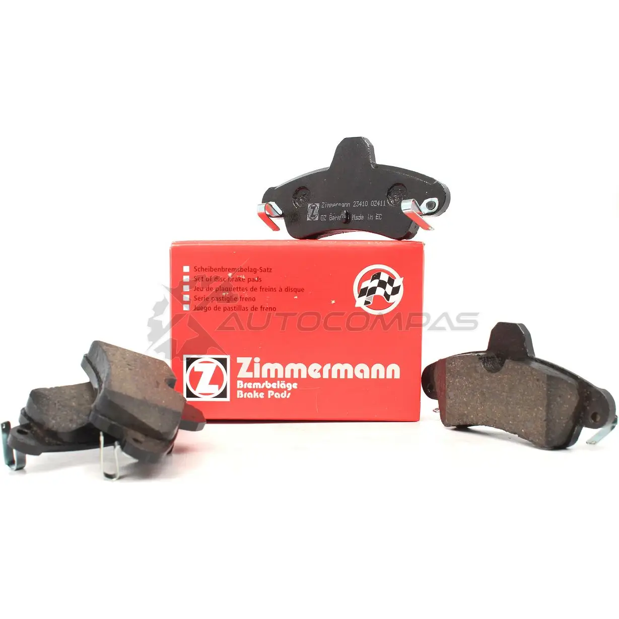 Тормозные колодки комплект ZIMMERMANN 23 410 4PKI333 905286 234101501