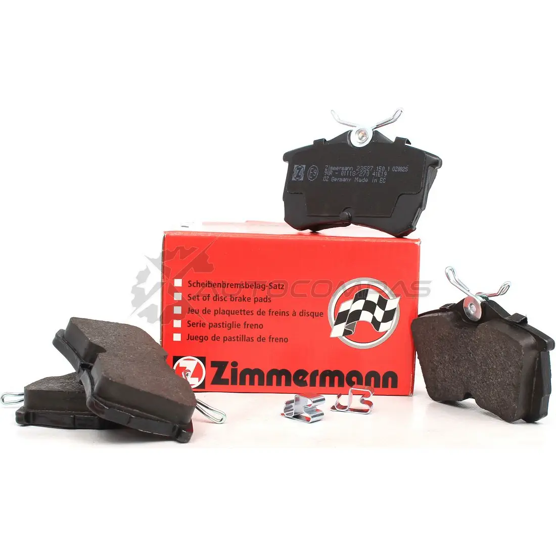 Тормозные колодки комплект ZIMMERMANN 2352 7 KLQS7S 905327 235271501
