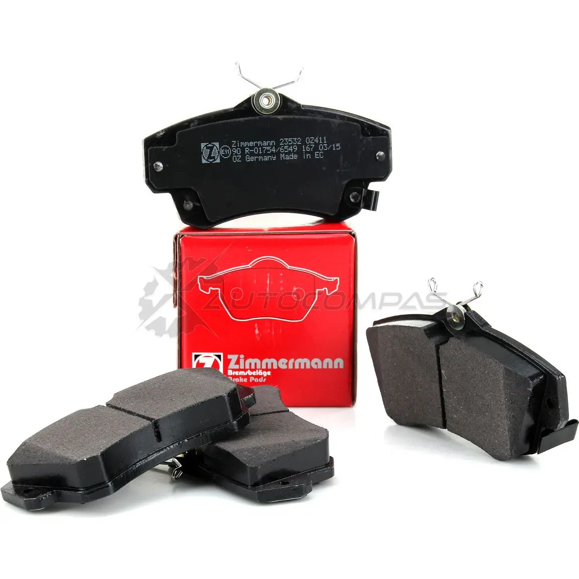Тормозные колодки комплект ZIMMERMANN 905328 235322001 235 32 23533