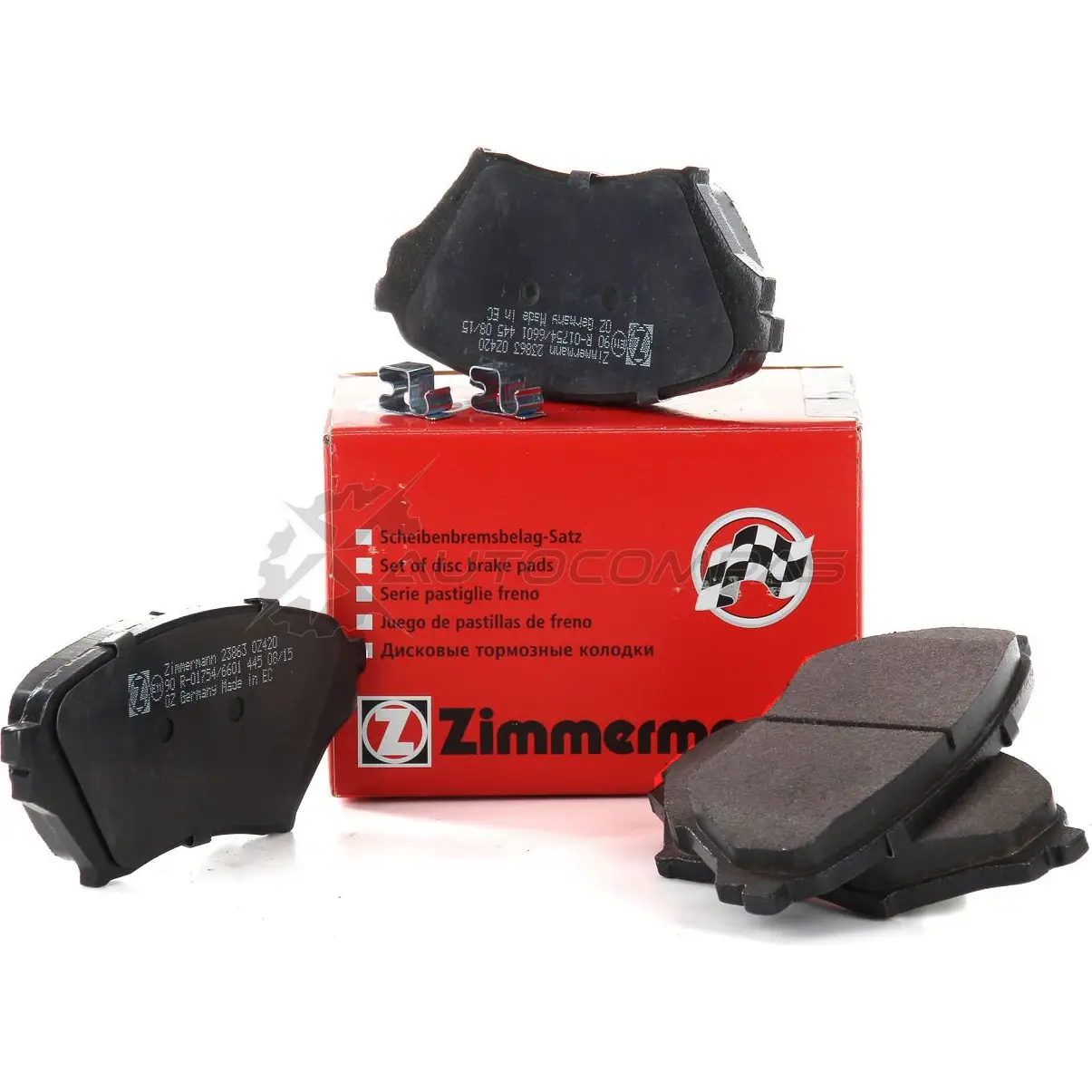 Тормозные колодки комплект ZIMMERMANN 23863 238631601 2 3696 905446