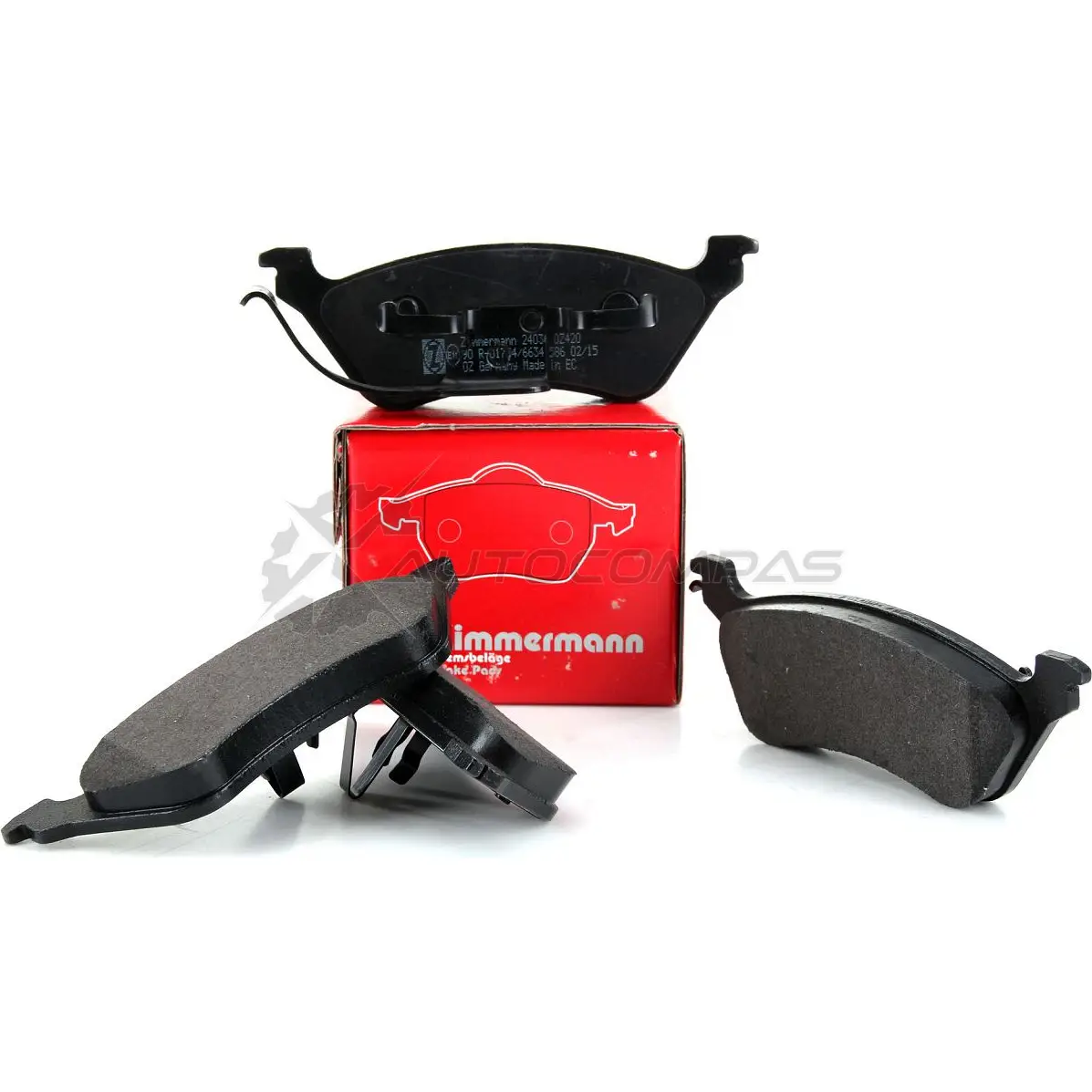 Тормозные колодки комплект ZIMMERMANN 905519 2 3626 240361651 24036