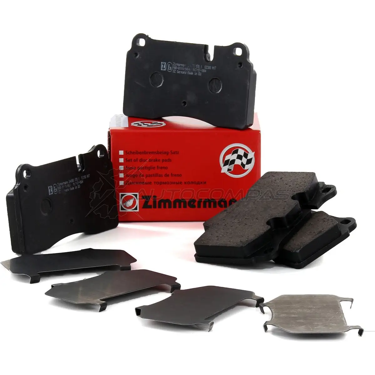 Тормозные колодки комплект ZIMMERMANN 905545 240981701 2 4098 JOYLT6