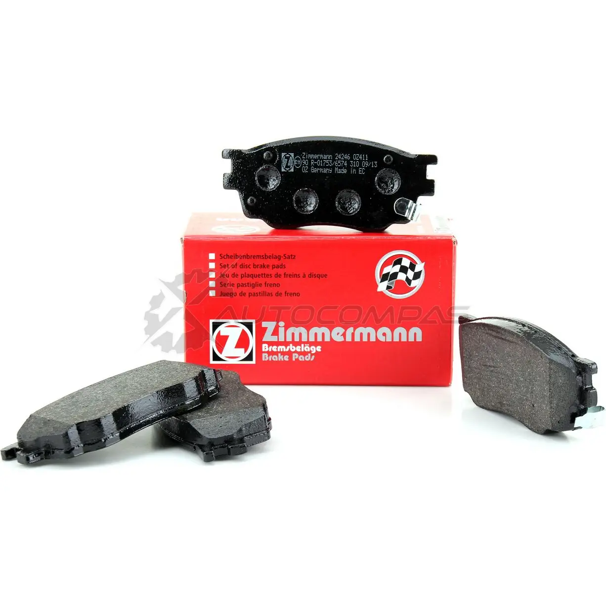 Тормозные колодки комплект ZIMMERMANN 24248 905576 242 46 242461701