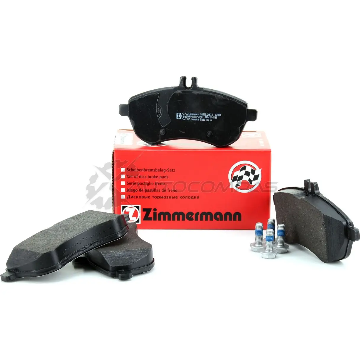 Тормозные колодки комплект ZIMMERMANN 905592 A81AB 243062051 24 306
