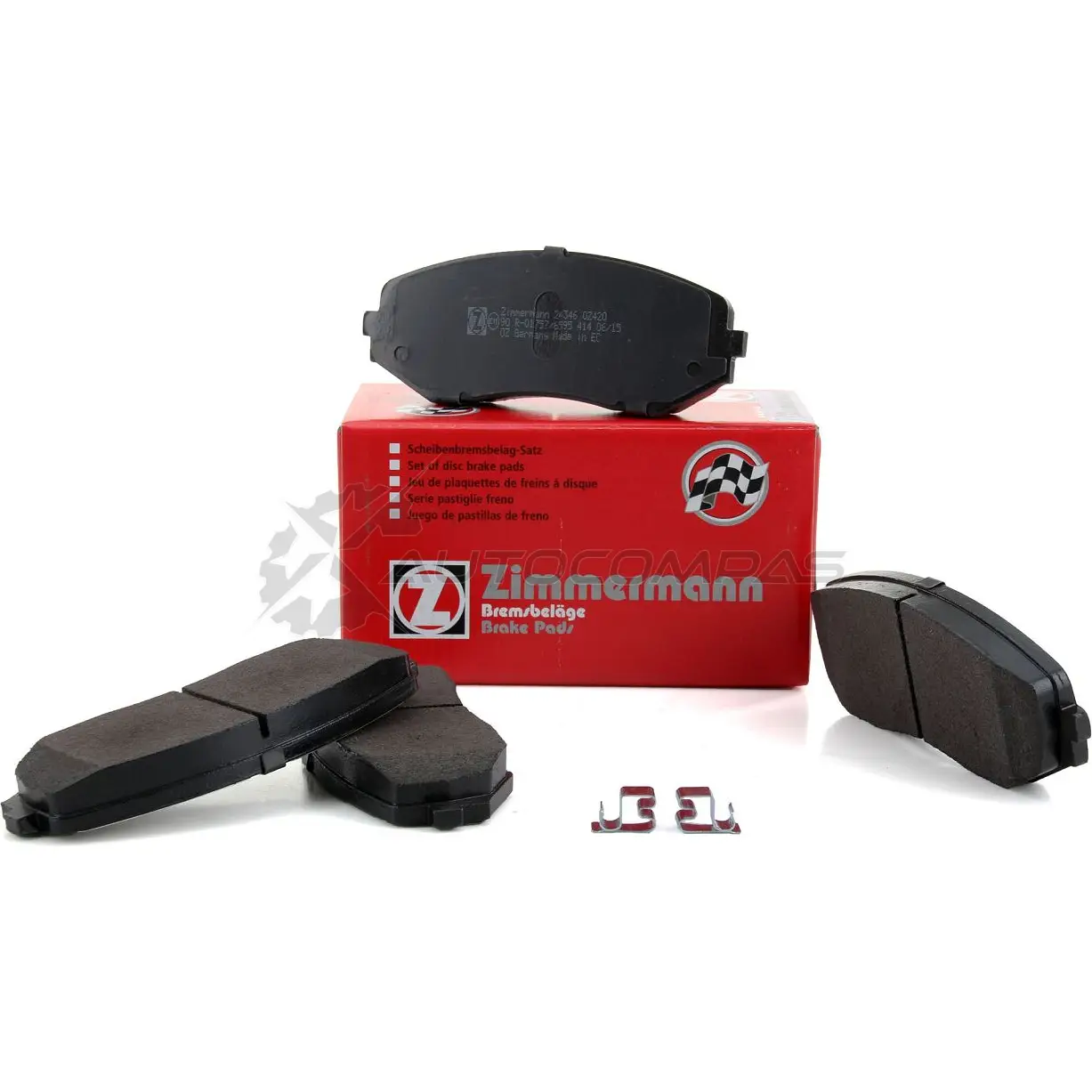 Тормозные колодки комплект ZIMMERMANN 905611 Q4DS5V 2 4346 243461701