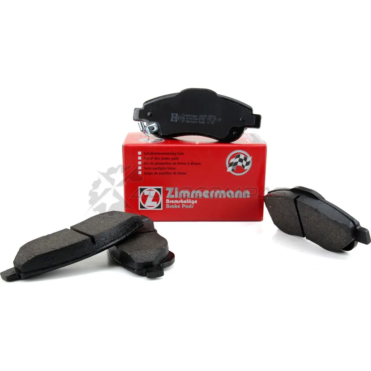 Тормозные колодки комплект ZIMMERMANN 246381901 246 38 905702 24639