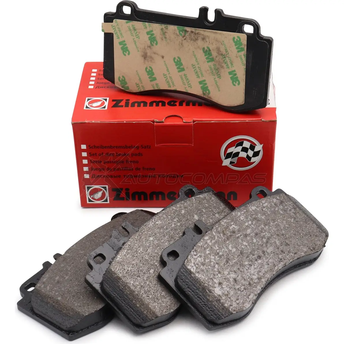 Тормозные колодки комплект ZIMMERMANN 2497 6 905757 249761751 S33XVGO