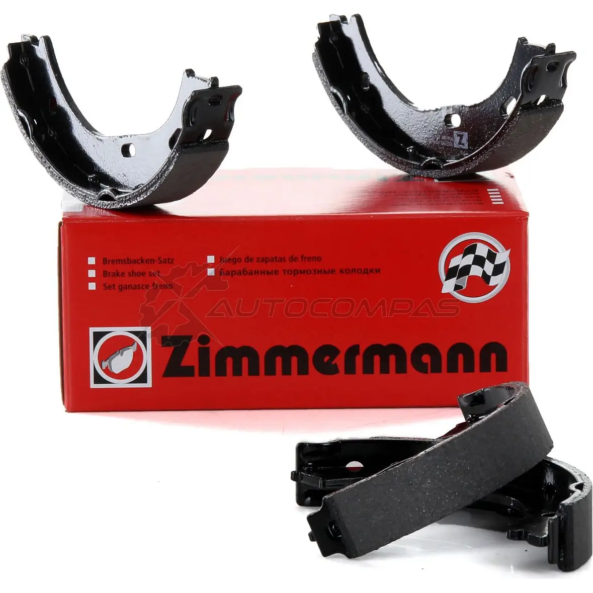 Тормозные колодки ручника ZIMMERMANN S 4EZYV 109901043 904103 изображение 0
