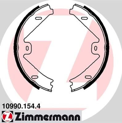 Тормозные колодки ручника ZIMMERMANN 904206 PW9 TA6 109901544 изображение 0