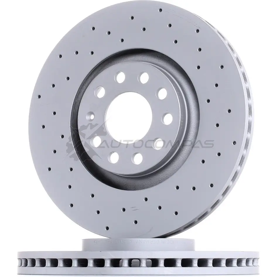 Тормозной диск ZIMMERMANN 100124952 05RS2 X 903942 - Изображение 1